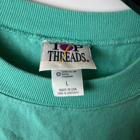 Myrtle Beach T Shirt Vintage Green Extra Large XL Embroidered Tee - Picture 10 of 12